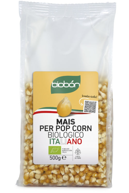 Mais per Pop Corn biologico italiano