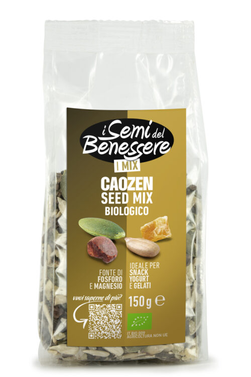 CaoZen seed mix bio - Zucca Girasole fave di cacao zenzero