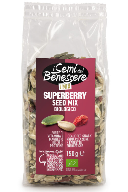SuperBerry Seed Mix bio – Zucca Girasole Goji Berry