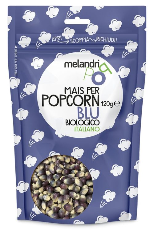 Mais per pop corn Blu Biologico Italiano