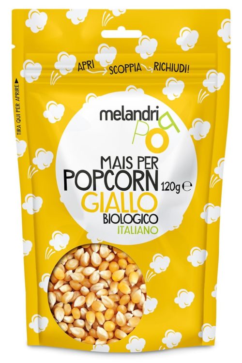 Mais per pop corn Giallo Biologico Italiano