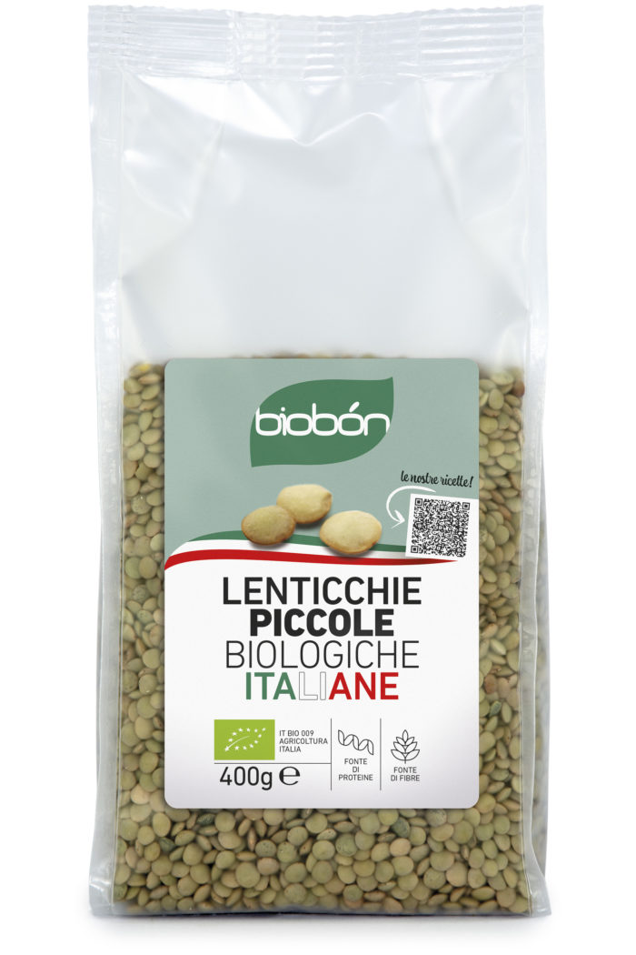 Lenticchie piccole biologiche italiane