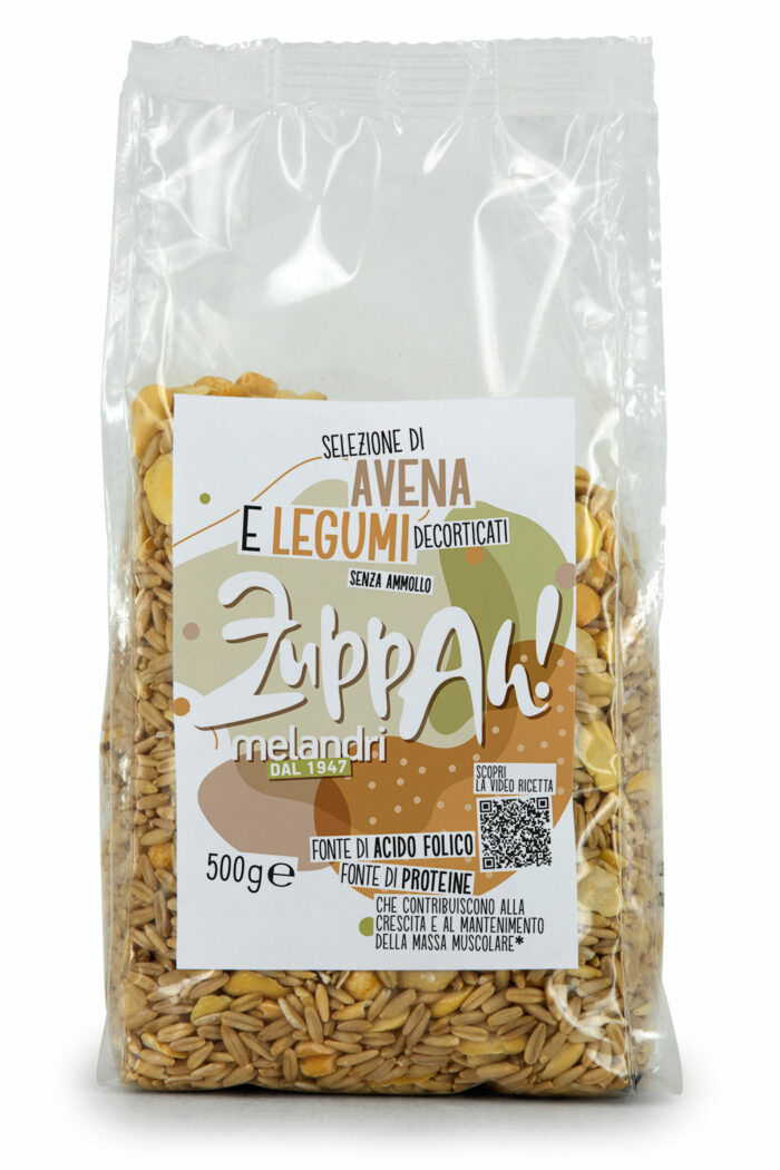 ZUPPAH! Selezione di AVENA e LEGUMI DECORTICATI