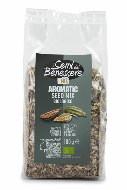 Aromatic seed mix bio - finocchio, anice e carvi/Kummel/cumino dei prati
