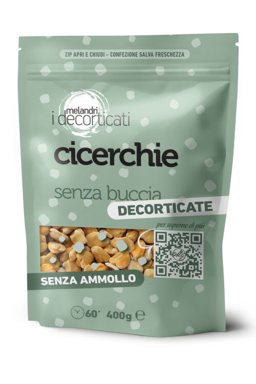 Cicerchie senza buccia decorticate